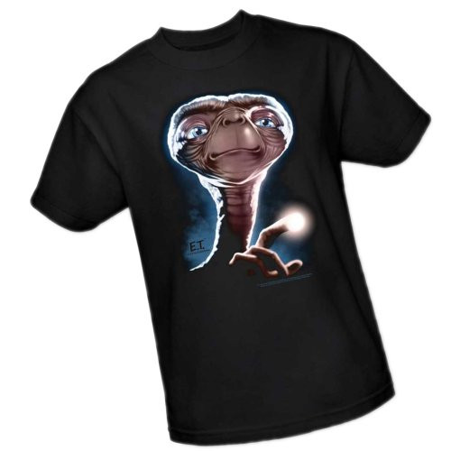 Universal Studios Portrait _ E.T. _ The Extra Terrestrial Youth T_Shirt_ Youth Small Black