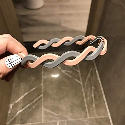Snake Winding Hairband Matte Solid Color Headband Bezel Turban Women Lady Girls Hair Accessories Head Hoop_L Snake Winding Hairband Matte Solid Color Headband Bezel Turban Women Lady Girls Hair Accessories Head Hoop_L