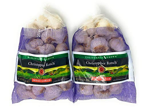 2 Pound Fresh Garlic USA California Heirloom Gilroy Finest_ Pack of 2