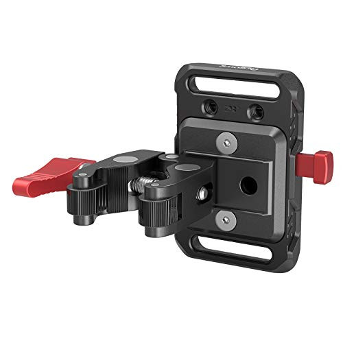 SMALLRIG Mini V_Lock Mount Battery Plate with Crab_Shaped Clamp _ 2989