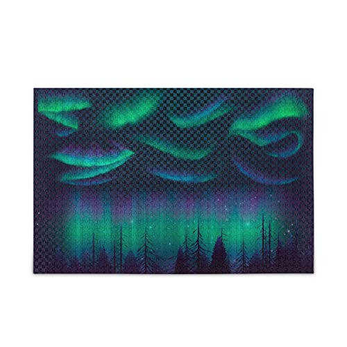 Aurora Borealis _1_ Puzzle 500 Piece Jigsaw Puzzle Adult  Jigsaw Puzzle_f_
