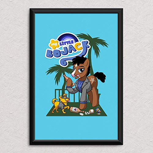 My Little Bojack _ My Little Pony _ Original Art Poster Print