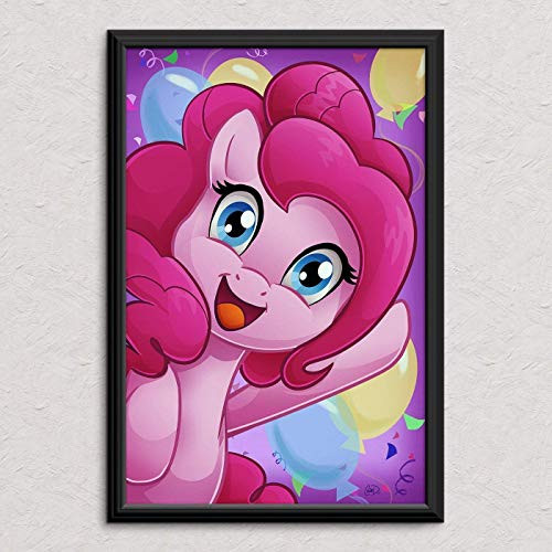 Pinkie Pie Portrait _ My Little Pony _ Original Art Poster Print