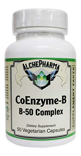 CoEnzymated B_50 Complex with metabolically Active Forms_ 50 Vegetarian Capsules