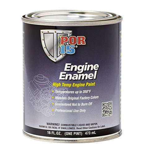 POR-15 42268 Chevy Orange Engine Enamel - 1 pint