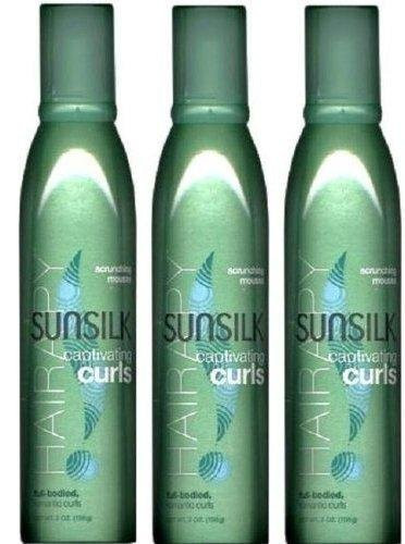 Sunsilk Captivating Curls Scrunching Mousse 7 Oz _3 Pack_