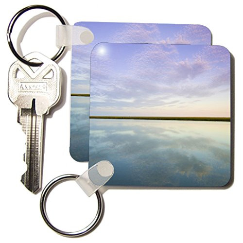 3dRose MA, Cape Cod National Seashore, Salt Pond Bay - US22 WBI0512 - Walter Bibikow - Key Chains, 2.25 x 4.5 inches, set of 4 (kc_91002_2)