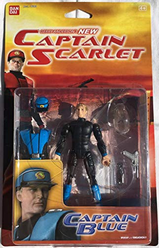 Gerry Anderson U.f.o. New Captain Scarlet Action Figures _ Captain Blue