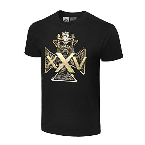 WWE Authentic Wear Triple H 25 Years T_Shirt Black 2XL