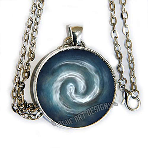 Avatar Airbender Air Nomads Inspired symbol v2 _ pendant necklace _ HM