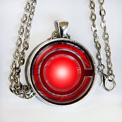 Cyborg logo pendant necklace _ HM