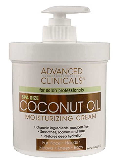 Crema De Coco Para El Cuerpo Natural _ Restaura La Hidratación Profunda De Tu Piel Y Cuerpo _ Crema Hidratante Para Piel Reseca _ 16 Onzas Crema De Coco Para El Cuerpo Natural _ Restaura La Hidratación Profunda De Tu Piel Y Cuerpo _ Crema Hidratante Para Piel Reseca _ 16 Onzas
