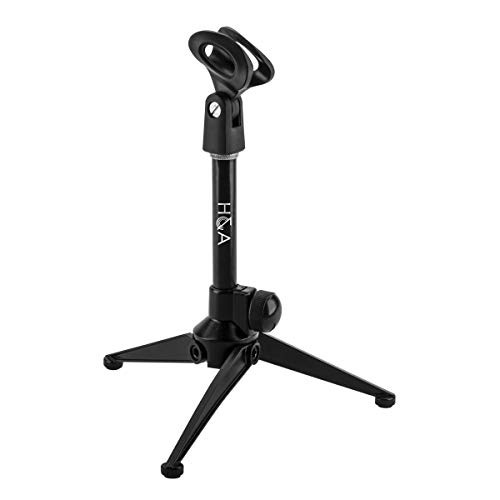 H and A Compact Tripod Tabletop Microphone Stand