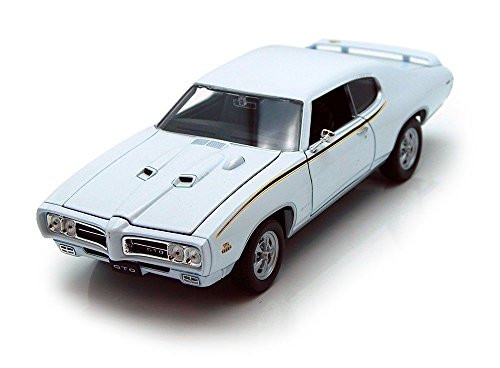 Welly 1 24 W B 1969 Pontiac GTO DIECAST CAR Model 22501W_WH