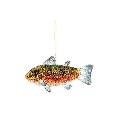 C and F Home Trout Christmas Xmas Ornament Multi