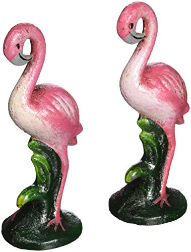 Design Toscano Pink Flamingo Cast Iron Bottle Opener: Set of Two