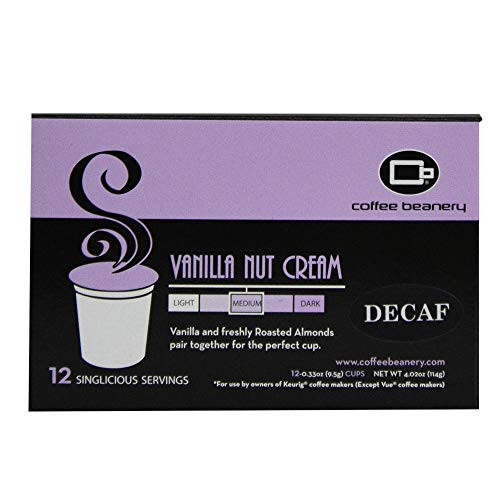 Vanilla Nut Cream SWP Decaf Singlicious Servings Single_cup Coffee Pack Sampler
