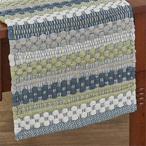 Park Designs Dew Drop Chindi Table Runner _ 36 inch  L