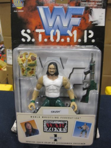Crush Action Figure _ WWF S.T.O.M.P. War Zone Series 1