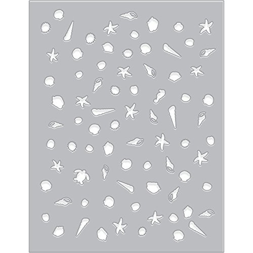 Hero Arts Shell Confetti Fancy _F_ Papercutting Die