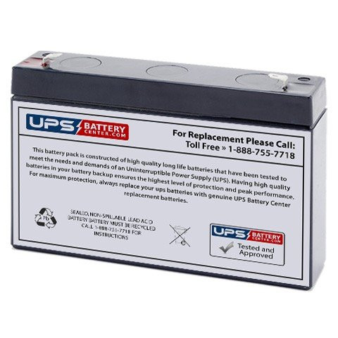 NEATA NT6_7.0 6V 7Ah F1 Replacement Battery