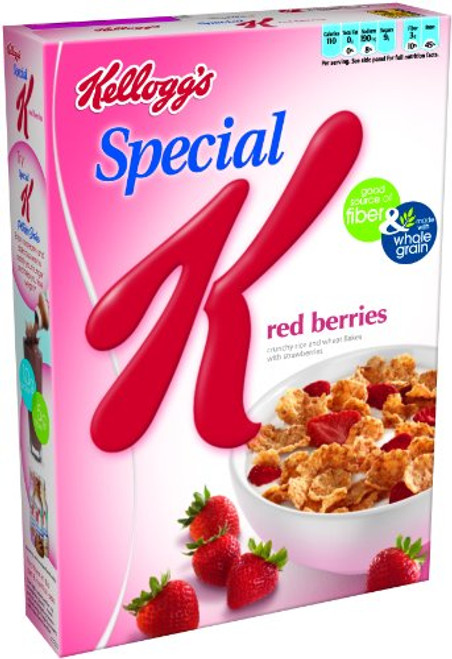 Special K Cereal_ Red Berries_ 12_Ounce Boxes _Pack of 4_ Special K Cereal_ Red Berries_ 12_Ounce Boxes _Pack of 4_
