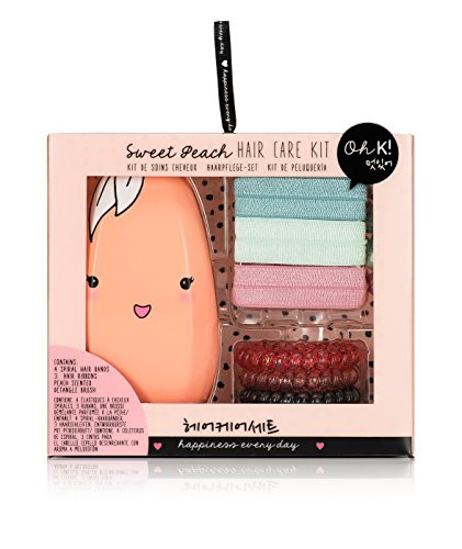 Oh K! Scented Hair Brush and Accessories Kit