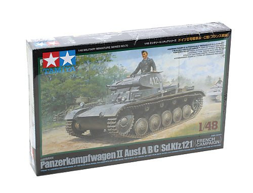 Tamiya Models Panzerkampfwagen II Ausf.A B C Model Kit _1 48 Scale_