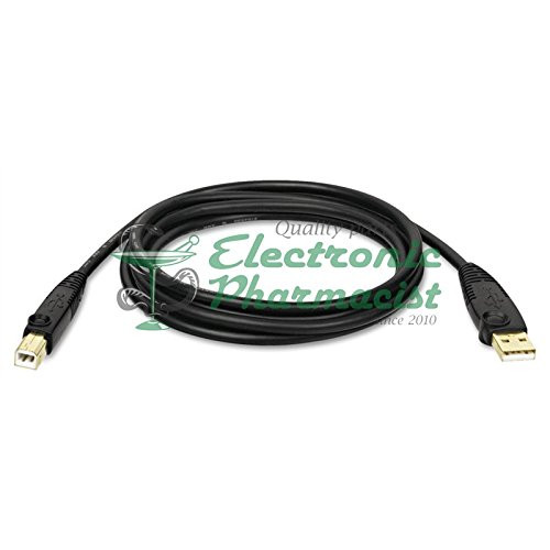 TRIPPLITE U022015 USB 2.0 Device Cable_ A B Gold_ 15 ft_ Black