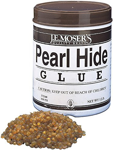 J.E. Moser's Pearl Hide Glue _164 Gram Strength_ J.E. Moser's 1 Lb 849755