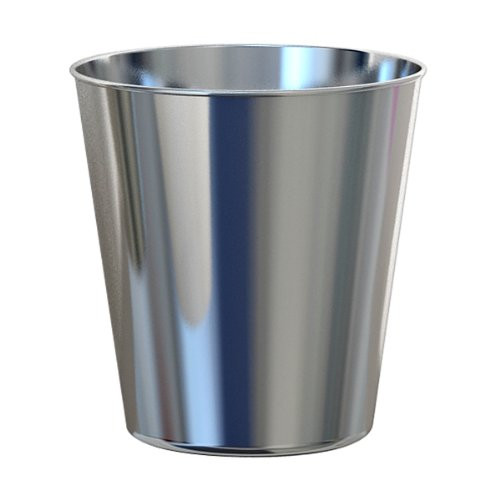 nu steel Gloss Collection Wastebasket, 9-Quart