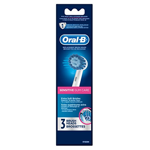 Oral-B Sensitive Gum Care Electric Toothbrush Replacement Brush Heads, 3ct Oral-B Sensitive Gum Care Electric Toothbrush Replacement Brush Heads, 3ct