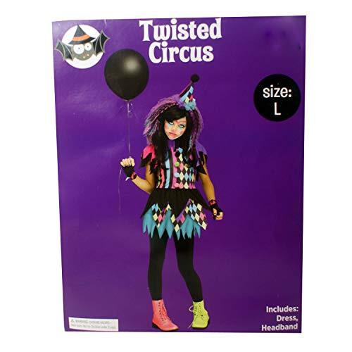 Harvey J Twisted Circus Girls Large Costume