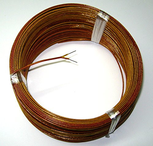High Temperature K_type Thermocouple Wire AWG 24 w. Kapton insulation _ 5 yd