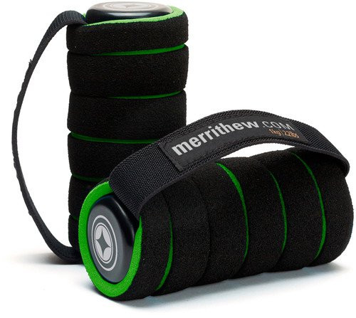 Merrithew Mini Hand Weights, Pair (Green and Black), 2.2 lbs / 1 kg each Merrithew Mini Hand Weights, Pair (Green and Black), 2.2 lbs / 1 kg each