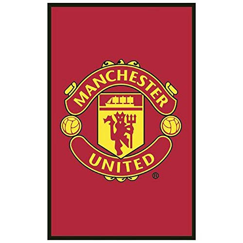 Manchester United FC Rug _One Size_ _Red_