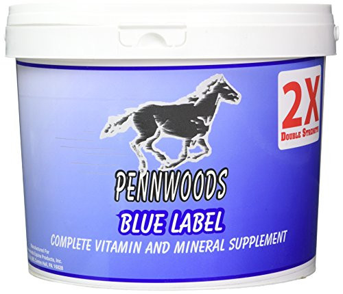 Pennwoods Equine Products Nu_Life 2X _ 8 LBS _ Horse Vitamin _ Improves Digestion _ Horse Supplement _ Feed Efficiency _ B Vitamin Complex _ Horse Nutrition _ Breeding _