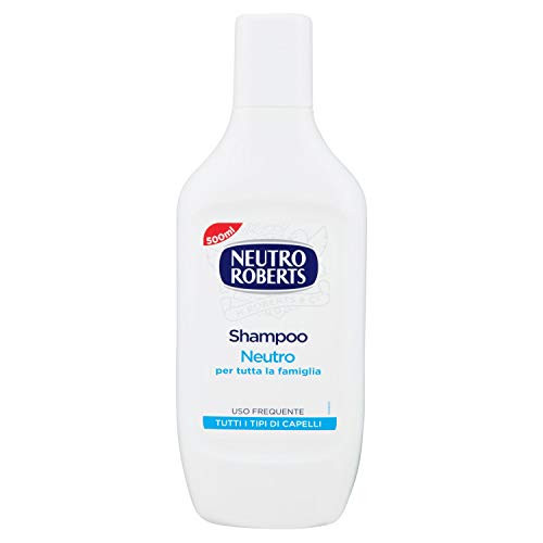 Neutro Roberts  Neutral Shampoo for the Whole Family _ 17.6 Fluid Ounces _500mL_ Bottle _ Italian Import _