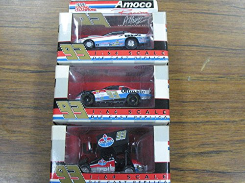 3 Car Lot Racing Champions 2000 1 64 Dave Dale Blaney Allen Johnson  93 Amoco