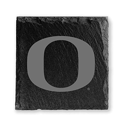 Oregon Ducks Slate Coasters _ Set of 4 _ O Logo
