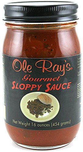 Ole Ray s Gourmet Sloppy Sauce _2 Pack of 16 Oz. Bottles_