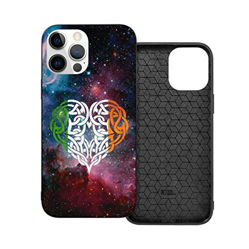GMGMJY Iris_h Design Celtic Heart Irish Flag Case for iPhone 12.Case TPU Protective Case for iPhone 12 Pro Iphone12 Pro Max_6.7