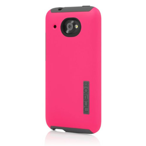 Incipio DualPro Case for HTC Desire 601 - Retail Packaging - Cherry Blossom Pink/Gray