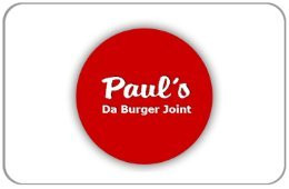 Paul's Da Burger Joint Gift Certificate _ 25_
