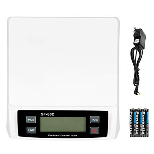 Digital LCD Postal Shipping Scale Scale Portable Electronic Touch Scale Postal Scale Shipping Scale with Adapter Used for Logistics 30KG 1G White Digital LCD Postal Shipping Scale Scale Portable Electronic Touch Scale Postal Scale Shipping Scale with Adapter Used for Logistics 30KG 1G White