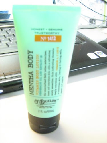 C.O. Bigelow Mentha Body Lotion Formula No 1412