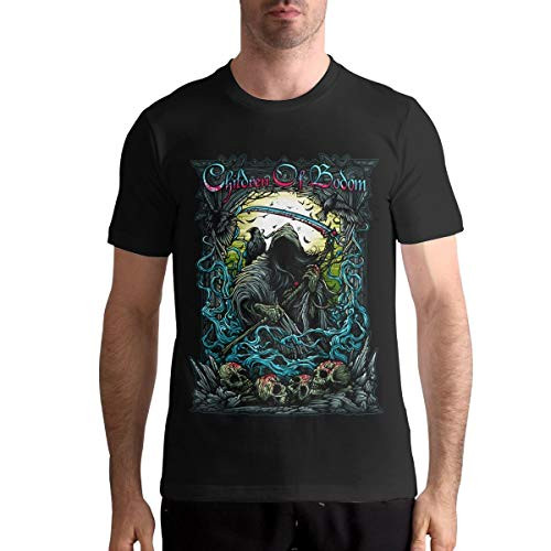 DorothyCGarza Children of Bodom Shirt Men's Cotton T Shirt Fashion O Neck Short Sleeve Tee XXL Black DorothyCGarza Children of Bodom Shirt Men's Cotton T Shirt Fashion O Neck Short Sleeve Tee XXL Black