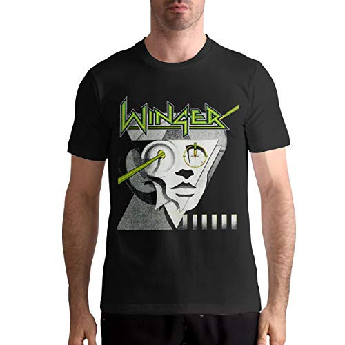 DorothyCGarza Winger Band T Shirt Men's Cotton T Shirt Fashion O Neck Short Sleeve Tees M Black DorothyCGarza Winger Band T Shirt Men's Cotton T Shirt Fashion O Neck Short Sleeve Tees M Black