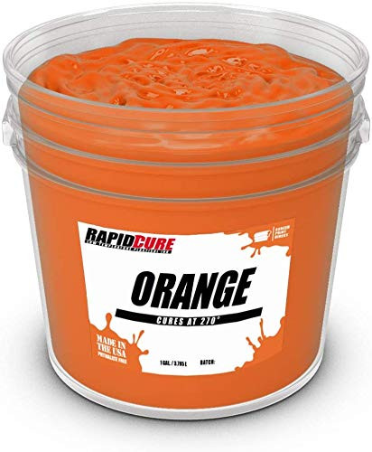 Rapid Cure Orange Plastisol Ink for Screen Printing Low Temperature Fast Curing Ink by Screen Print Direct 8 oz.