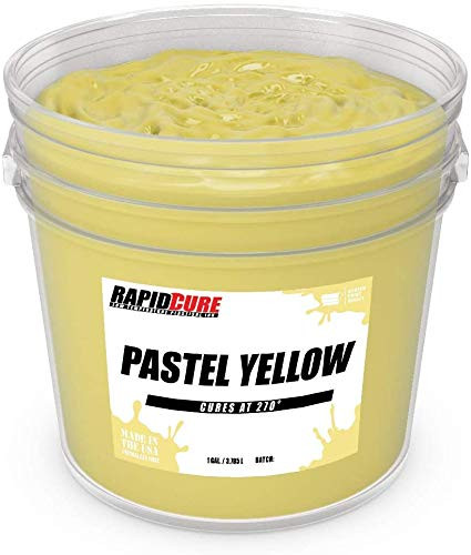 Rapid Cure Pastel Yellow Plastisol Ink for Screen Printing Low Temperature Fast Curing Ink by Screen Print Direct 8 oz.